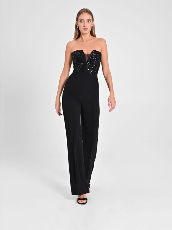 Rinascimento Jumpsuit CFC0019732002 Zwart - Afbeelding 5