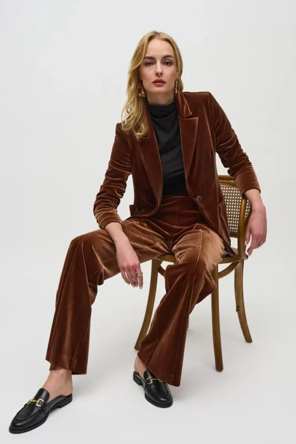 Joseph Ribkoff Blazer 244022 Bruin Bronze - Afbeelding 2