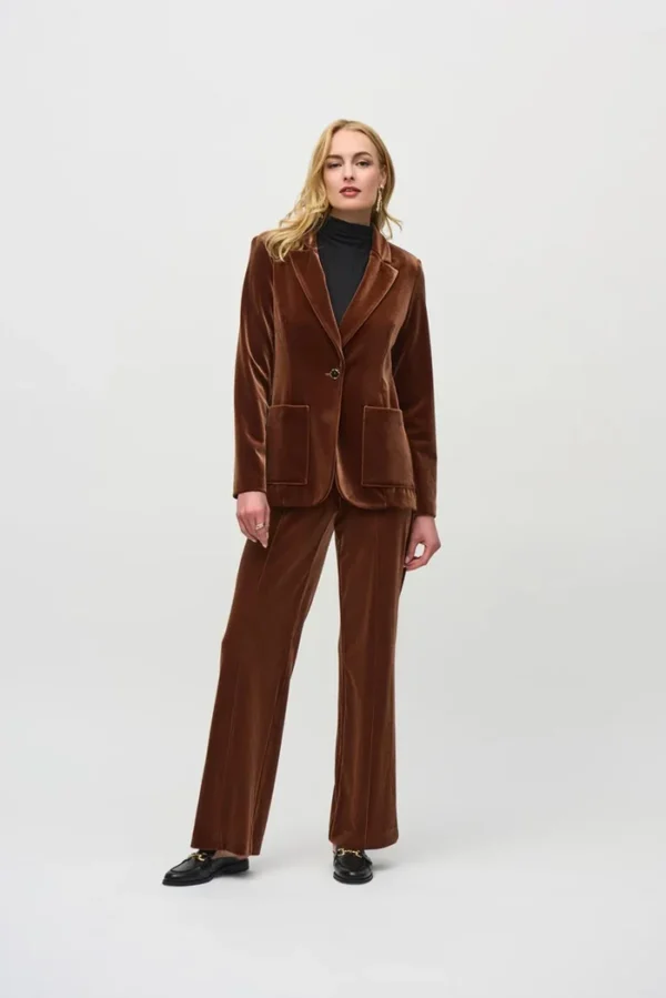 Joseph Ribkoff Blazer 244022 Bruin Bronze - Afbeelding 3