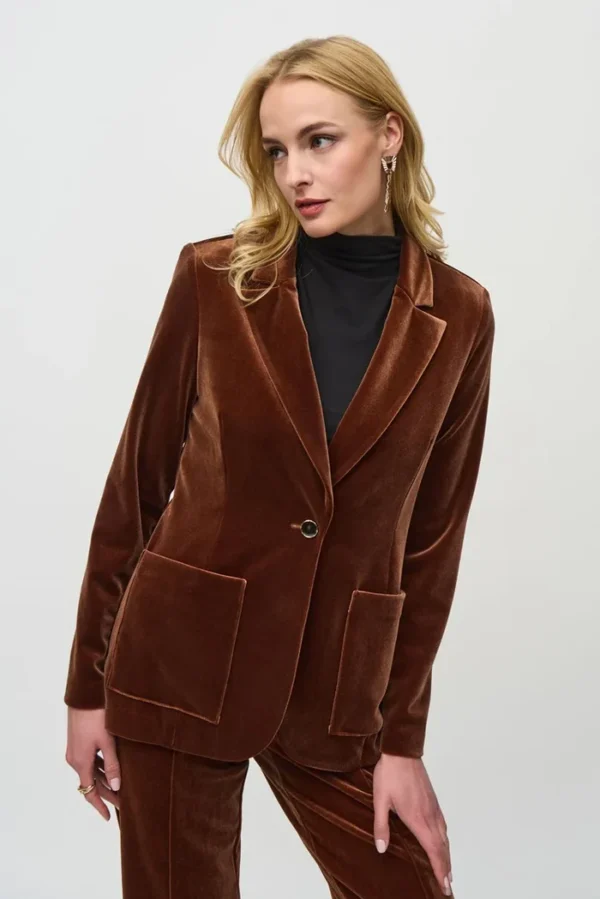 Joseph Ribkoff Blazer 244022 Bruin Bronze