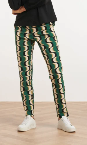 Smashed Lemon Travel Broek 24824 Multicolor Petrol