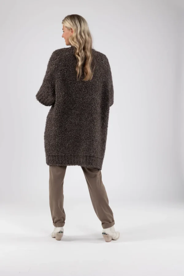 Nukus Vest Bess FW24096 Walnut - Afbeelding 5