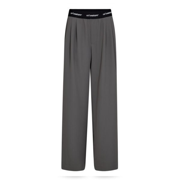 Co'Couture Broek AminaCC Logo Mid Grey