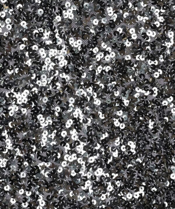 Esqualo Jurk Sequins W24.08700 Grijs - Afbeelding 5
