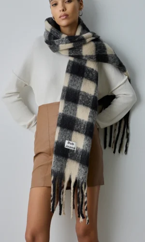 BSB Shawl 327004 Creme/Zwart