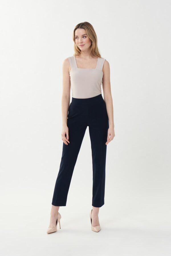 Joseph Ribkoff Klassieke Rechte Broek 143105NOS Donkerblauw - Afbeelding 2