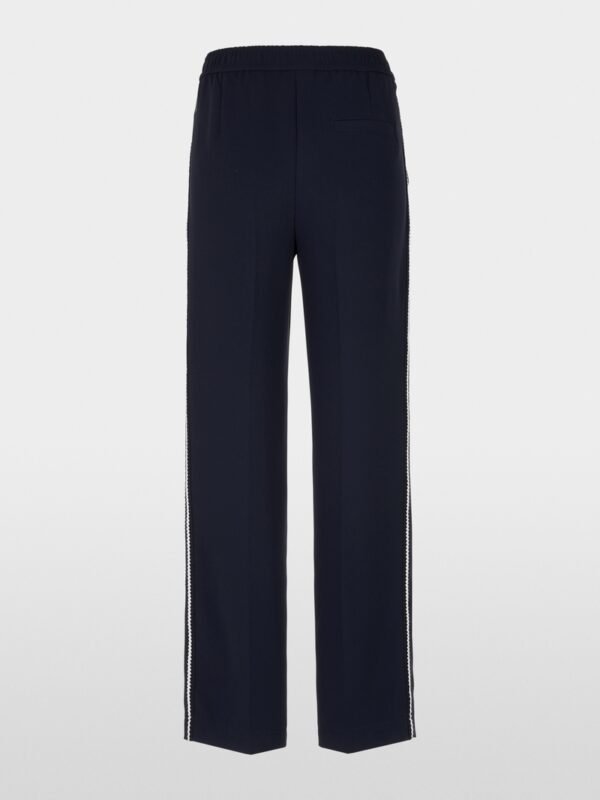 MarcCain Effen Slip-on Broek WASHINGTON Navy - Afbeelding 7