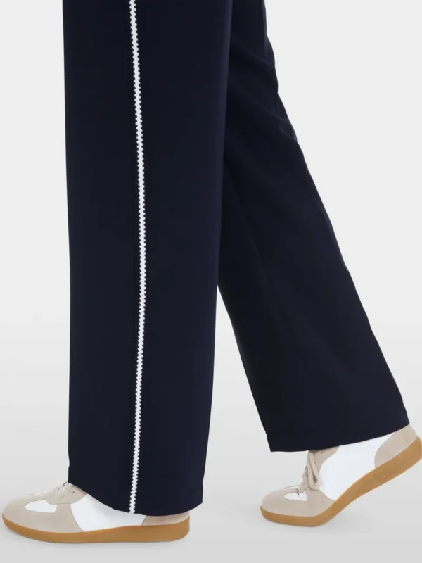MarcCain Effen Slip-on Broek WASHINGTON Navy - Afbeelding 4