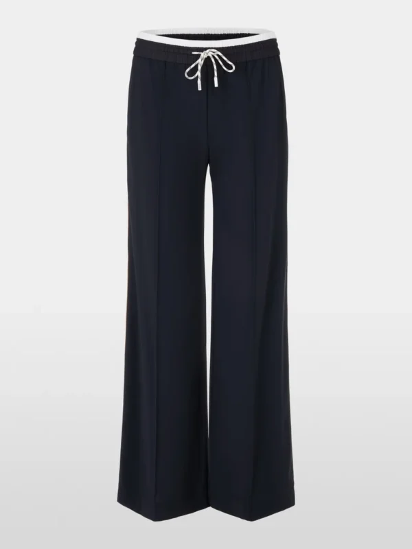 MarcCain Broek “Rethink Together” WELKOM Navy - Afbeelding 9