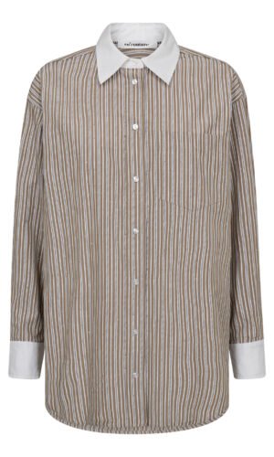 Co'Couture GrantCC Gem Stripe Shirt 35776 Walnut