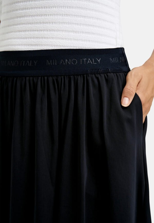 Milano Midirok Elastische Tailleband 51-2020-1372 Donkerblauw - Afbeelding 3