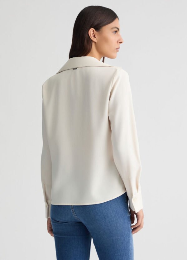 Liu Jo Blouse Strass WA5086-T0347 Licht Beige - Afbeelding 5