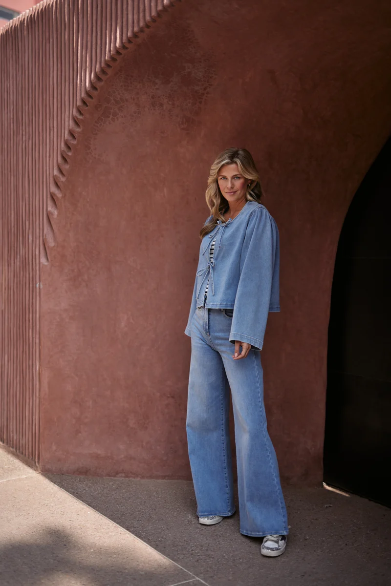 Nukus Jeans Ruby NKS09023 Bleached Denim - Afbeelding 3