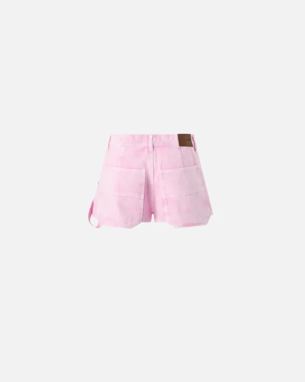 Pinko Workwear-Style Shorts Cotton Bull 104893-A2HD Roze - Afbeelding 6