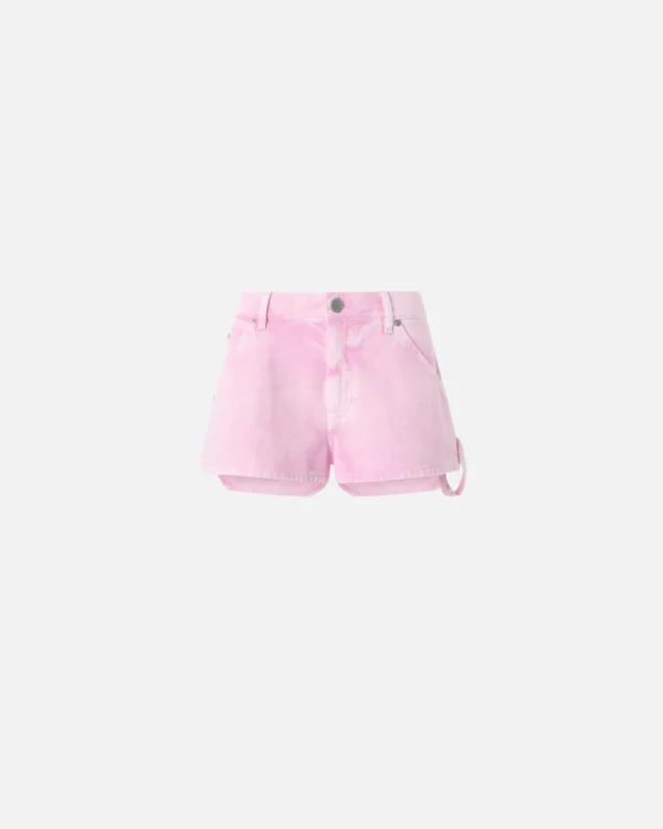 Pinko Workwear-Style Shorts Cotton Bull 104893-A2HD Roze - Afbeelding 5