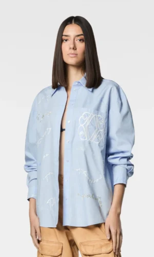 Nenette Blouse 39BB-FLORIDA ā Stijlvol & Trendy Blauw Azzuro