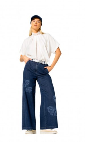 Caroline Biss Comfortabele Fantasie Jeans 1503 Dark Blue