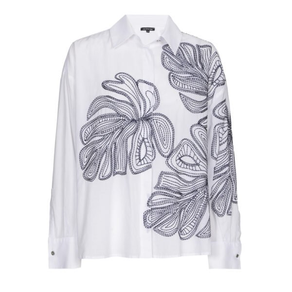 Caroline Biss Blouse Oversized Fantasie 1614 Multicolor - Afbeelding 4