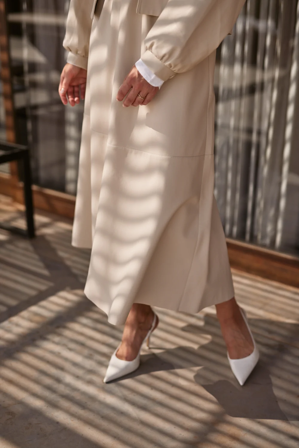 Nukus Rok Charlotte NKS10014 Sand - Afbeelding 2