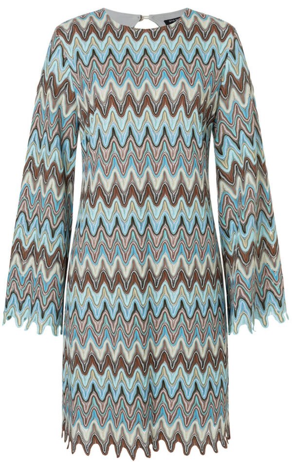 Ana Alcazar Gebreide Tuniek Jurk Zefona 041305-3681 Multi Color - Afbeelding 6