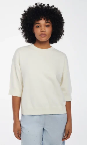 Studio Ar Gebreide Top Isidre 14TL251028 Off White