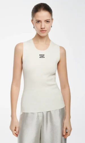 Studio Ar Top Viscose Dorice 14TL251033 Off White