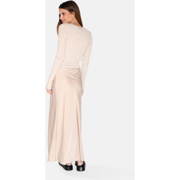 Moves Gebry Maxi Rok 229063570 Beige - Afbeelding 4