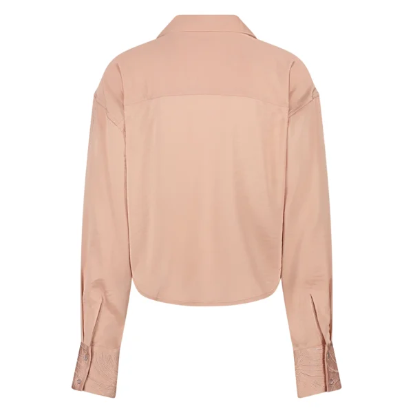 Nukus Blouse Lynn Silky NKS02053 Salmon - Afbeelding 9