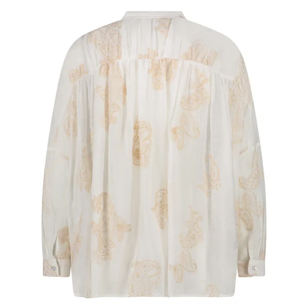 Nukus Blouse Rosan Embroidery NKS02077 Off White - Afbeelding 6