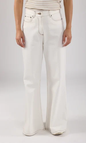 Nukus Broek Ruby NKS09023 Off White