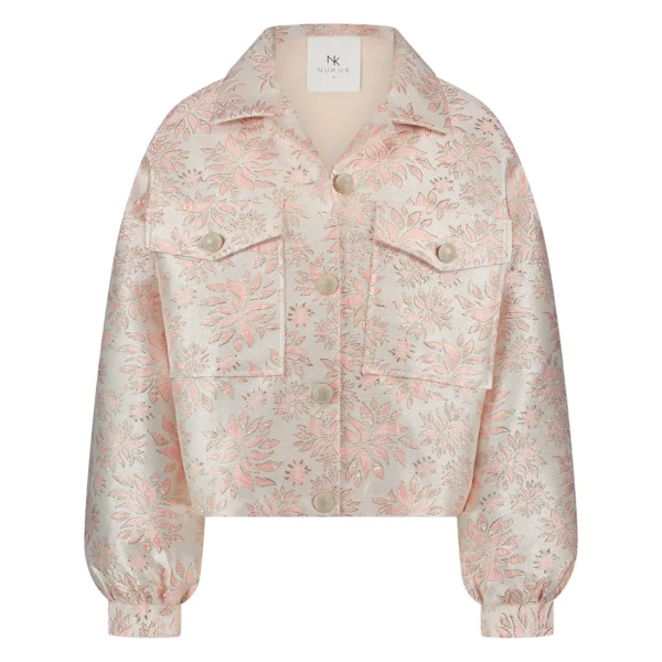 Nukus Harmony Jacket Flower NKS13002 Powder - Afbeelding 7