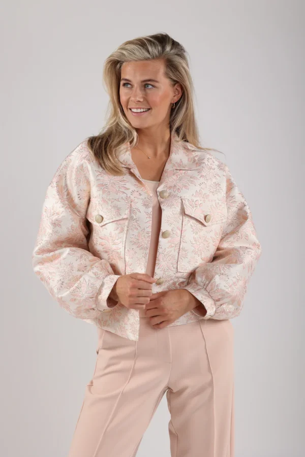 Nukus Harmony Jacket Flower NKS13002 Powder