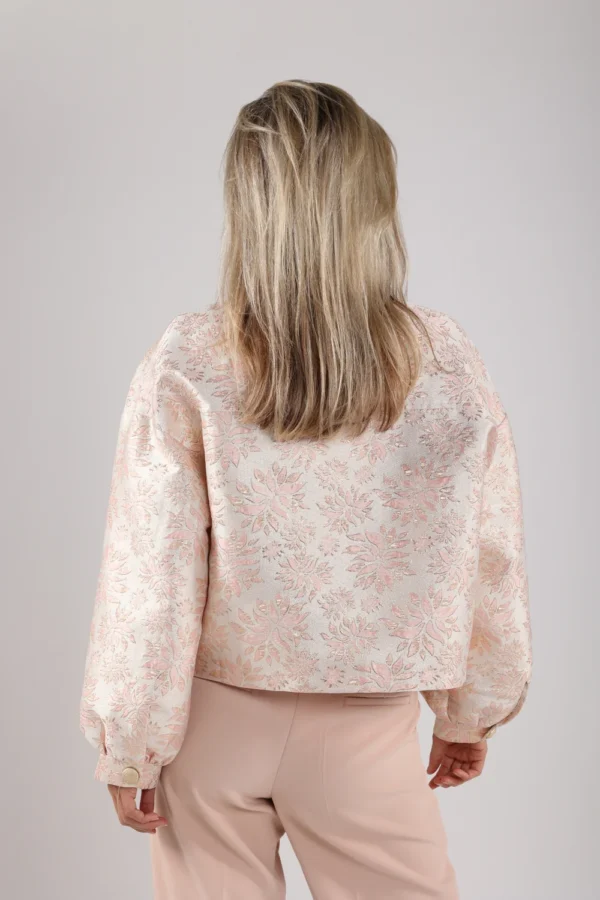 Nukus Harmony Jacket Flower NKS13002 Powder - Afbeelding 6