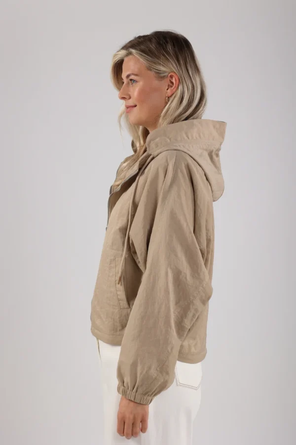 Nukus Helma Jacket NKS13005 Dark Sand - Afbeelding 3