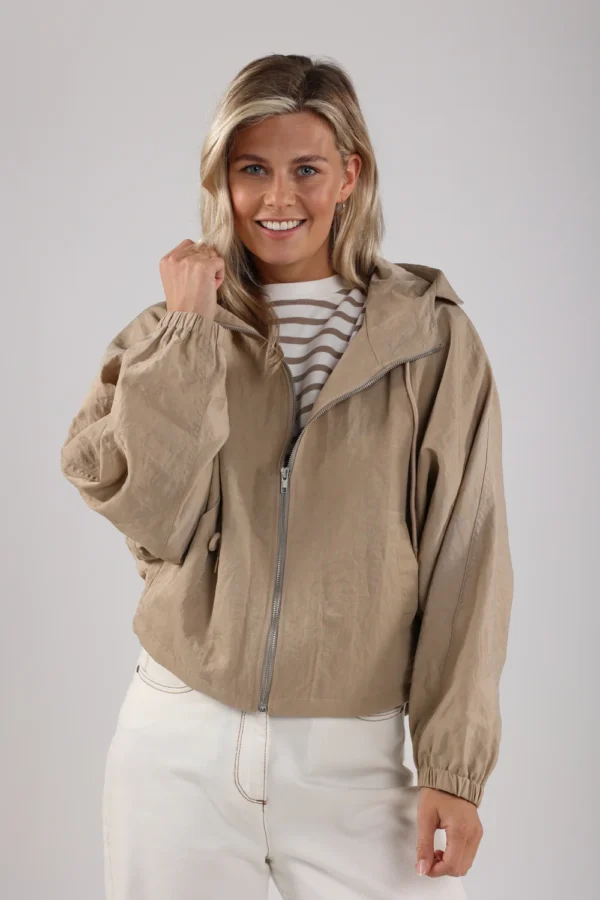 Nukus Helma Jacket NKS13005 Dark Sand - Afbeelding 2