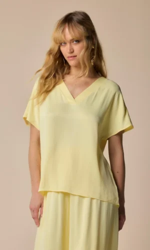 Kocca Blouse Riccarda P25PBL5591ABUN0000 Geel