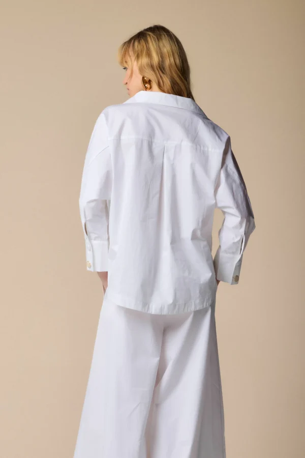 Kocca Blouse Hadaly P25PBL5682ABUN0000 Wit - Afbeelding 4