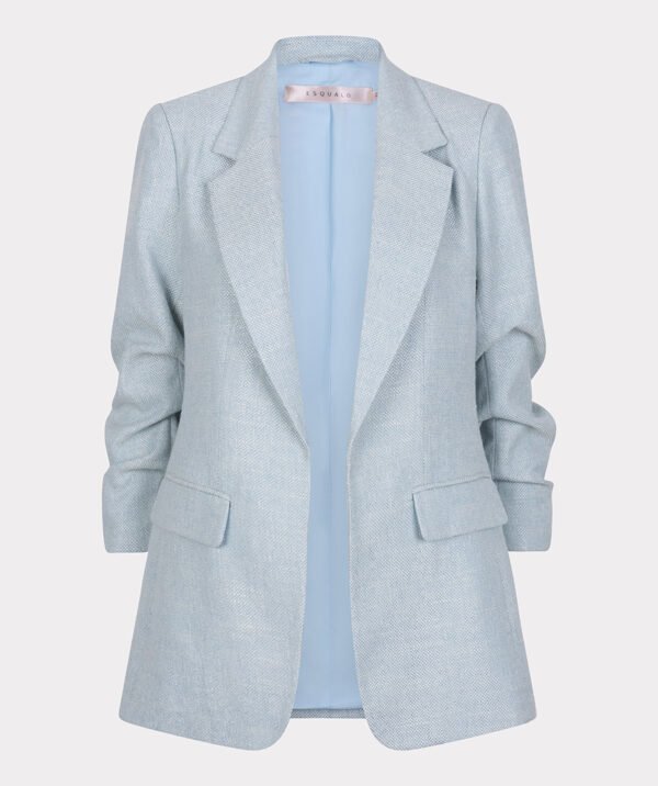 Esqualo Blazer Linnen Look SP25.10010 Sky Blue - Afbeelding 6