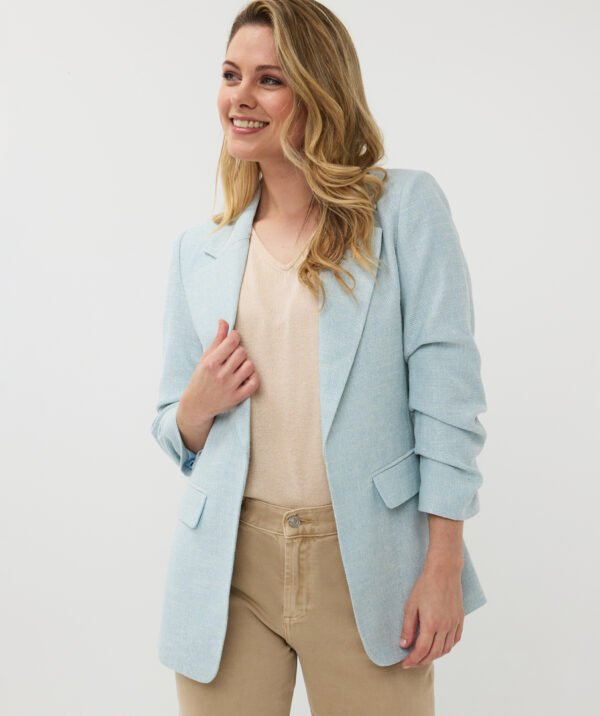 Esqualo Blazer Linnen Look SP25.10010 Sky Blue