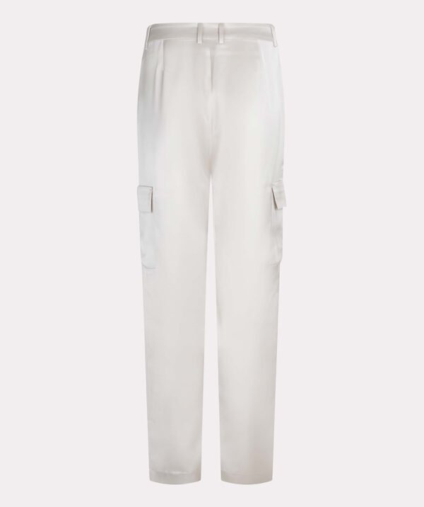 Esqualo Broek Cargo Satin SP25.10024 Light Stone - Afbeelding 9