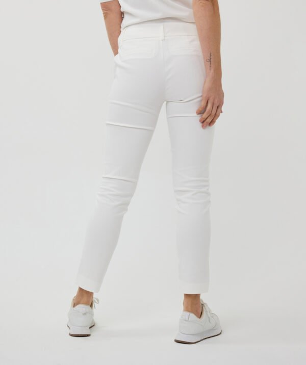 Esqualo Chino Broek SP25.10026 Off White  - Afbeelding 6
