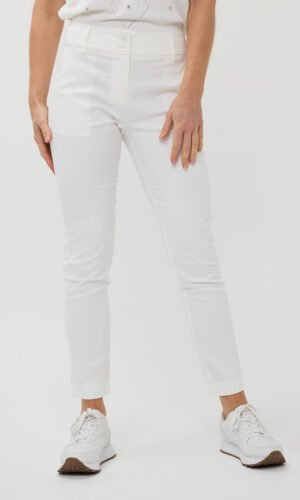 Esqualo Chino Broek SP25.10026 Off WhiteĀ