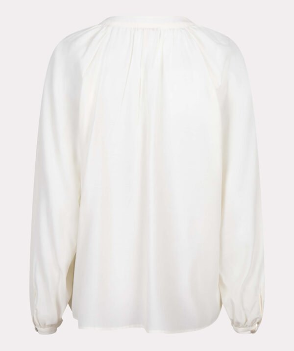 Esqualo Blouse R-Neck Raglan SP25.14014 Offwhite - Afbeelding 8