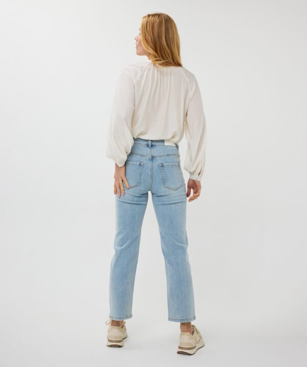 Esqualo Blouse R-Neck Raglan SP25.14014 Offwhite - Afbeelding 5