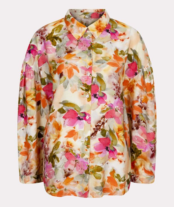 Esqualo Blouse SP25.15002 Flower Print - Afbeelding 7