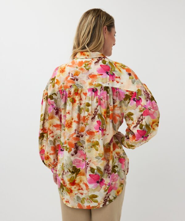 Esqualo Blouse SP25.15002 Flower Print - Afbeelding 6