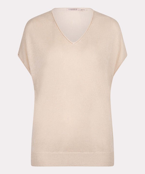 Esqualo Batwing Top SP25.30014 Ivory - Afbeelding 6