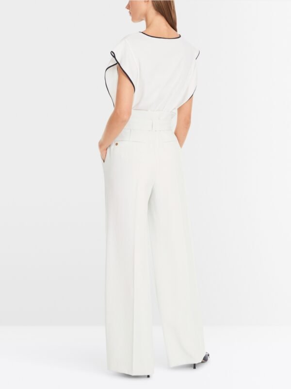 MarcCain Broek Model WICHITA YC8124W03 Off White. - Afbeelding 5