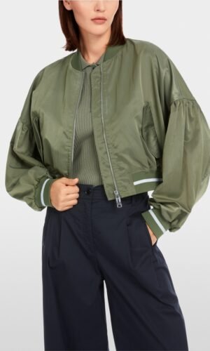 MarcCain Eigentijds Bomberjack YS3106W25 Deep Olive
