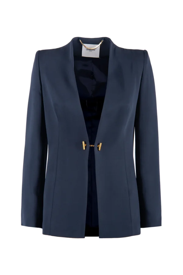 Nenette Blazer 39BB-BASTILLE Tijdloze Elegantie Navy Blauw - Afbeelding 3